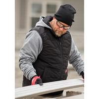 FREEFLEX Lightweight Insulated Vest, Men's, Small, Black Moffatt Supply & Specialties