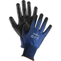 Eco-Friendly Stretch Cut-Resistant Gloves, Size 10, 18 Gauge, Polyurethane Coated, Stainless Steel/HPPE/RPET Shell, ASTM ANSI Level A5 Moffatt Supply & Specialties