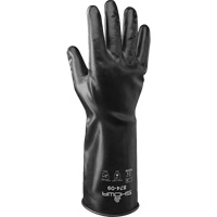 874 Chemical-Resistant Gloves, Size Small/7, 14" L, Butyl Rubber, 13.78-mil Moffatt Supply & Specialties