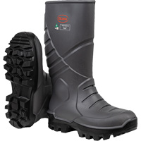 Bottes de s&eacute;curit&eacute; int&eacute;grales Boss avec semelle interm&eacute;diaire et prot&egrave;ge-m&eacute;tatarse interne, Polyur&eacute;thane thermique, Embout Acier, Semelle R&eacute;sistant aux perforations, Pointure 6 Moffatt Supply & Specialties