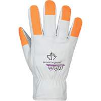 Endura Pro High-Visibility Cut-Resistant Gloves, Size Small, Cowhide Shell, ASTM ANSI Level A6 Moffatt Supply & Specialties