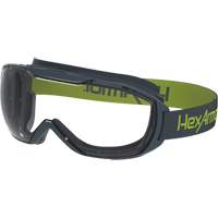 MX500 Safety Goggles, Clear Lens, Anti-Fog/Anti-Scratch, Indirect Vent Moffatt Supply & Specialties