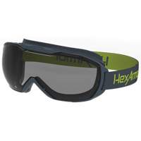 MX500 Safety Goggles, Grey Lens, Anti-Fog/Anti-Scratch, Indirect Vent Moffatt Supply & Specialties
