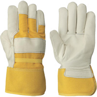 Women's Insulated Cow Grain Gloves, One Size, Grain Cowhide Palm, Fleece Inner Lining Moffatt Supply & Specialties