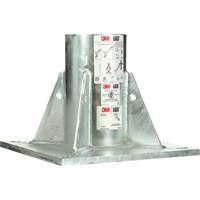 DBI-SALA&reg; Confined Space Floor Mount Base, Galvanized Moffatt Supply & Specialties