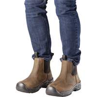 Ice Crew Women's Safety Boots, Leather, Puncture Resistant Sole, Size 6 Moffatt Supply & Specialties