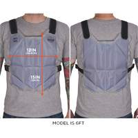 Chill-Its 6210 Phase Change Cooling Vest, One Size, Blue Moffatt Supply & Specialties