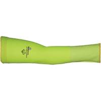 Max Cut Resistant Sleeves - Small, TenActiv, 12", ASTM ANSI Level A9, High Visibility Lime Moffatt Supply & Specialties