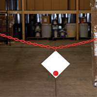 Plastic Barrier Chain, Green Moffatt Supply & Specialties