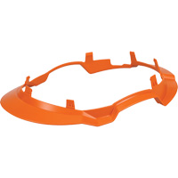 Bordure &eacute;troite compl&egrave;te &agrave; agrafe pour casque d'alpiniste RZRBack, orange brûl&eacute;e Moffatt Supply & Specialties