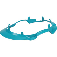 Bordure &eacute;troite compl&egrave;te &agrave; agrafe pour casque d'alpiniste RZRBack, bleu cadet Moffatt Supply & Specialties