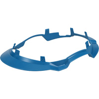 Bordure &eacute;troite compl&egrave;te &agrave; agrafe pour casque d'alpiniste RZRBack, bleu acier Moffatt Supply & Specialties