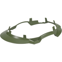 Bordure &eacute;troite compl&egrave;te &agrave; agrafe pour casque d'alpiniste RZRBack, Vert militaire Moffatt Supply & Specialties