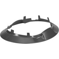 Wide Clip-On Full Brim for RZRBack Climbing Helmet, Dark Grey Moffatt Supply & Specialties