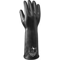 Gants r&eacute;sistant &agrave; l'acide & aux produits chimiques 981, Taille Grand/9, 14" lo, Caoutchouc butyle/Viton, 28 mils Moffatt Supply & Specialties