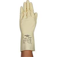 AlphaTec&reg; 87-137 Lightweight Natural Gloves, Size 7, 11.8" L, Rubber Latex, 16-mil Moffatt Supply & Specialties