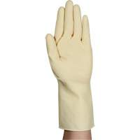 AlphaTec&reg; 87-137 Lightweight Natural Gloves, Size 7, 11.8" L, Rubber Latex, 16-mil Moffatt Supply & Specialties