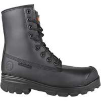 Keep Vegan Microfiber Work Boots, Synthetic Leather, Steel Toe, Size 4, Impermeable Moffatt Supply & Specialties