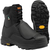 Vulcan Work Boots with External Metguard, Leather, Size 5, Impermeable Moffatt Supply & Specialties