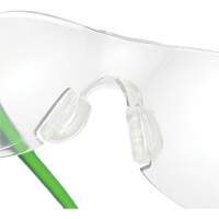Lunettes de s&eacute;curit&eacute; gris/vert Adapt Lite, Lentille Transparent, Antibu&eacute;e/Anti-&eacute;gratignures, ANSI Z87+/R&eacute;pond ou surpasse la norme CSA Z94.3 Moffatt Supply & Specialties