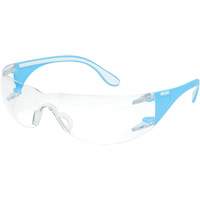 Lunettes de s&eacute;curit&eacute; bleu/blanc Adapt Lite, Lentille Transparent, Antibu&eacute;e/Anti-&eacute;gratignures, ANSI Z87+/R&eacute;pond ou surpasse la norme CSA Z94.3 Moffatt Supply & Specialties