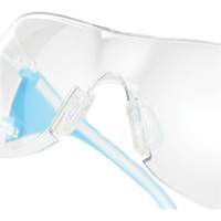 Lunettes de s&eacute;curit&eacute; bleu/blanc Adapt Lite, Lentille Transparent, Antibu&eacute;e/Anti-&eacute;gratignures, ANSI Z87+/R&eacute;pond ou surpasse la norme CSA Z94.3 Moffatt Supply & Specialties