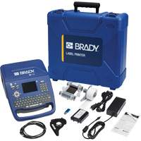 M710 Bluetooth & Wi-Fi Portable Label Printer with Workstation Safety & Facility ID Software & Hard Case, 2" Tape Moffatt Supply & Specialties