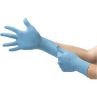 MICROFLEX 92-134 Versatility Disposable Gloves, 5.5/6/X-Small, Nitrile, 2.76-mil/3.94-mil, Powder-Free, Blue, Class 2 Moffatt Supply & Specialties