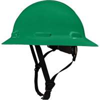 LIDGUARD&reg; Full Brim Hardhat with Chinstrap, Meets CSA Type 1, Ratchet Suspension, Vented Moffatt Supply & Specialties