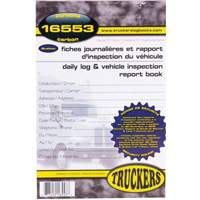 Carnet bilingue de registre quotidien et de rapport d'inspection de v&eacute;hicule Moffatt Supply & Specialties