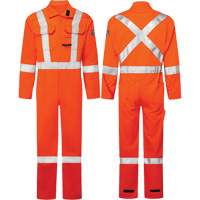 Combinaisons Avenger, 7 oz, Taille 36, Orange haute visibilit&eacute; Moffatt Supply & Specialties