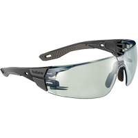 RUSH+ 2.0 M/L Safety Glasses with Black & Grey Frame, Grey/IR 1.7 Lens, Anti-Fog/Anti-Scratch, ANSI Z87+ Moffatt Supply & Specialties
