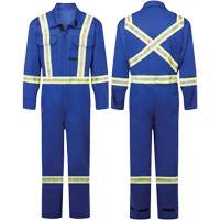 Avenger 9 oz FR Coveralls, Style 109, Men's, Royal Blue, Size 34 Moffatt Supply & Specialties