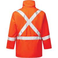 Avenger 9 oz High-Visibility Insulated Parka, Style 515, Men's, X-Small, Orange Moffatt Supply & Specialties