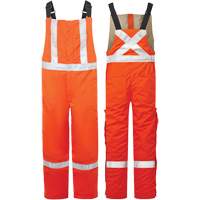 Salopette isol&eacute;e haute visibilit&eacute; de 9 oz Avenger, style 525, Hommes, T-petit, Orange Moffatt Supply & Specialties