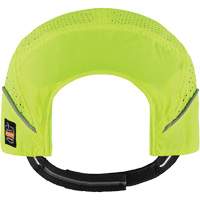 Skullerz 8955 Lightweight Bump Cap Hat with Micro Brim, High Visibility Lime Green Moffatt Supply & Specialties