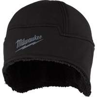 Bonnet s&eacute;curitaire &agrave; profil bas doubl&eacute; de sherpa, Doublure en Polyester, Moyen/Petit, Noir Moffatt Supply & Specialties
