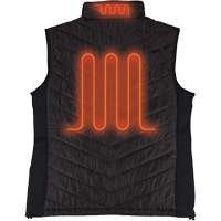 N-Ferno&reg; Rechargeable Heated Vest with Battery Power Bank, Men's/Unisex/Women's, Small, Black Moffatt Supply & Specialties