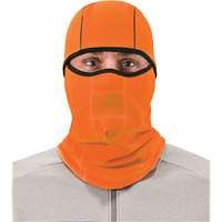 N-Ferno&reg; Wind-Proof & Hinged Balaclava Face Mask, Fleece, Orange Moffatt Supply & Specialties