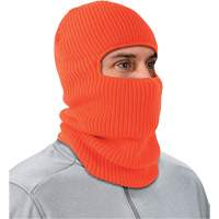 N-Ferno&reg; 2-Layer Rib Knit Freezer Balaclava Face Mask, Acrylic, Orange Moffatt Supply & Specialties