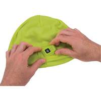 Calotte d'hiver N-Ferno avec lumi&egrave;re DEL rechargeable, Doublure en Molleton, Taille unique, Vert lime haute visibilit&eacute; Moffatt Supply & Specialties