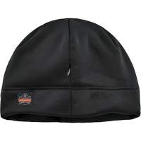 Bonnet &agrave; fermeture &eacute;clair pour l'hiver N-Ferno & insert sous-casque, Doublure en Molleton, Moyen/Petit, Noir Moffatt Supply & Specialties