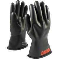 NOVAX&reg; Rubber Insulating Glove with Straight Cuff, ASTM Class 0, Size 6, 11" L Moffatt Supply & Specialties
