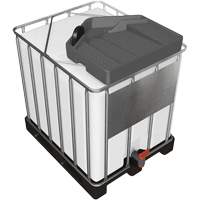 Large 3.9 Gal. Grey Chemically-Resistant Polyethylene IBC Funnel Moffatt Supply & Specialties