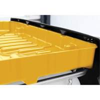 Full Size 30 Gal. Yellow Chemically-Resistant Polyethylene IBC Funnel Moffatt Supply & Specialties