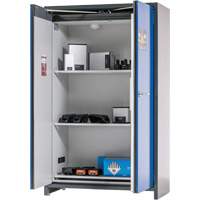 Armoire dentreposage de batteries lithium-ion avec recharge int&eacute;gr&eacute;e et r&eacute;sistance au feu de 90 minutes Moffatt Supply & Specialties