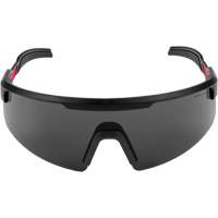 Wraparound Safety Glasses, Black Lens, Anti-Scratch, ANSI Z87+/Meets/Exceeds CSA Z94.3 Moffatt Supply & Specialties