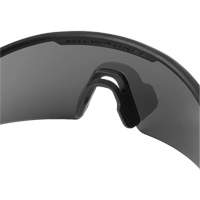 Wraparound Safety Glasses, Black Lens, Anti-Scratch, ANSI Z87+/Meets/Exceeds CSA Z94.3 Moffatt Supply & Specialties