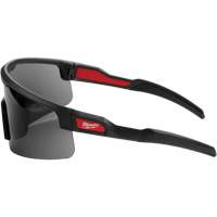 Wraparound Safety Glasses, Black Lens, Anti-Scratch, ANSI Z87+/Meets/Exceeds CSA Z94.3 Moffatt Supply & Specialties