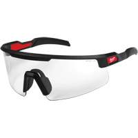 Wraparound Safety Glasses, Clear Lens, Anti-Scratch, ANSI Z87+/Meets/Exceeds CSA Z94.3 Moffatt Supply & Specialties